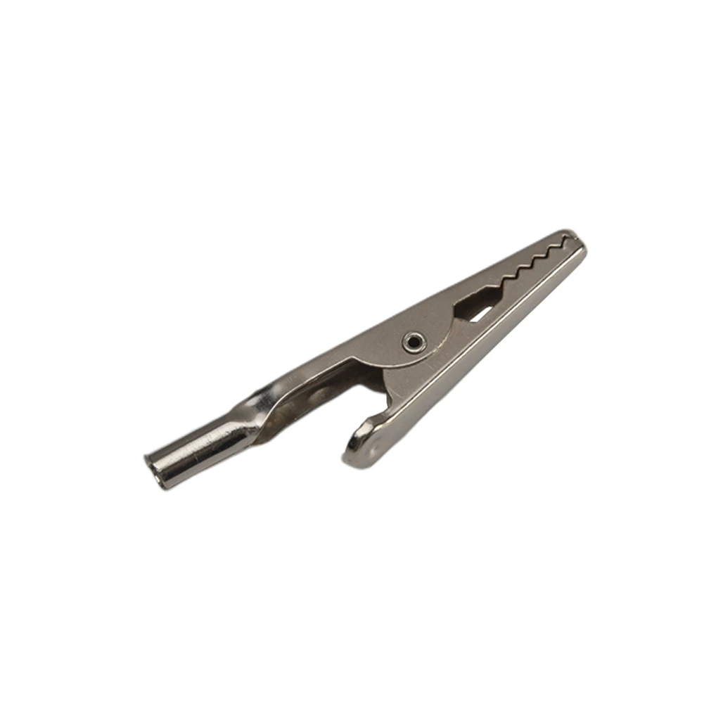 

10pcs Portable Accessories Hardware Single Handle Home Durable Anti Static Practical Fixed Metal Alligator Clip