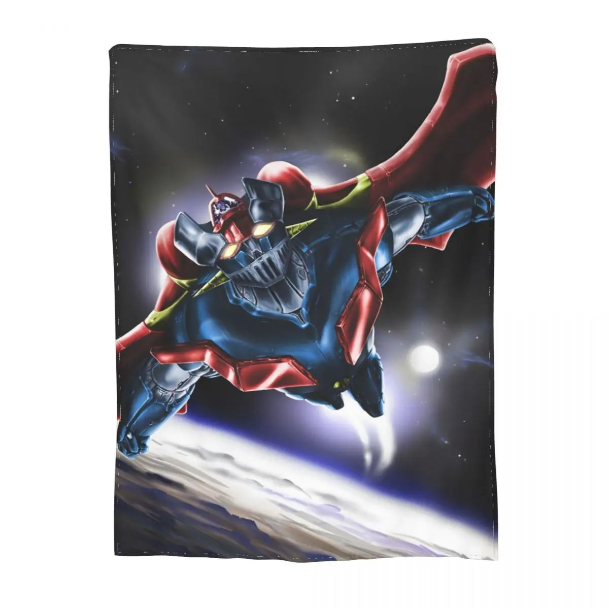 

Удобное одеяло Mazinger Z Super Robot, аксессуары для постельного белья, декоративные пледы, легкие тонкие фланелевые одеяла для улицы