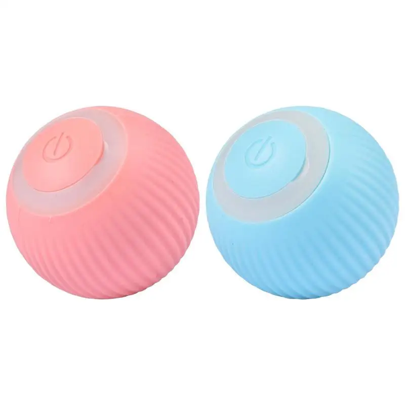 

Moving Cat Toy Ball Intelligent Avoidance Design Cat Ball Toys 360 Degree Rolling Smart Electronic Cat Toy Motion Activated Cat