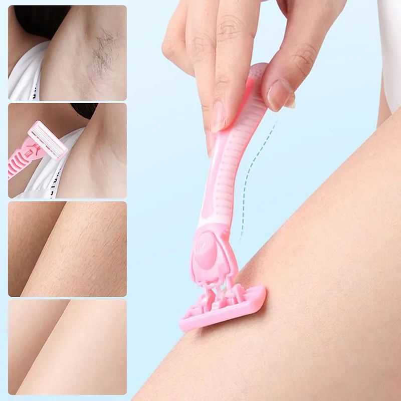 Safety Razor Women Female 1 Blades  Shaving Blades T-shaped 