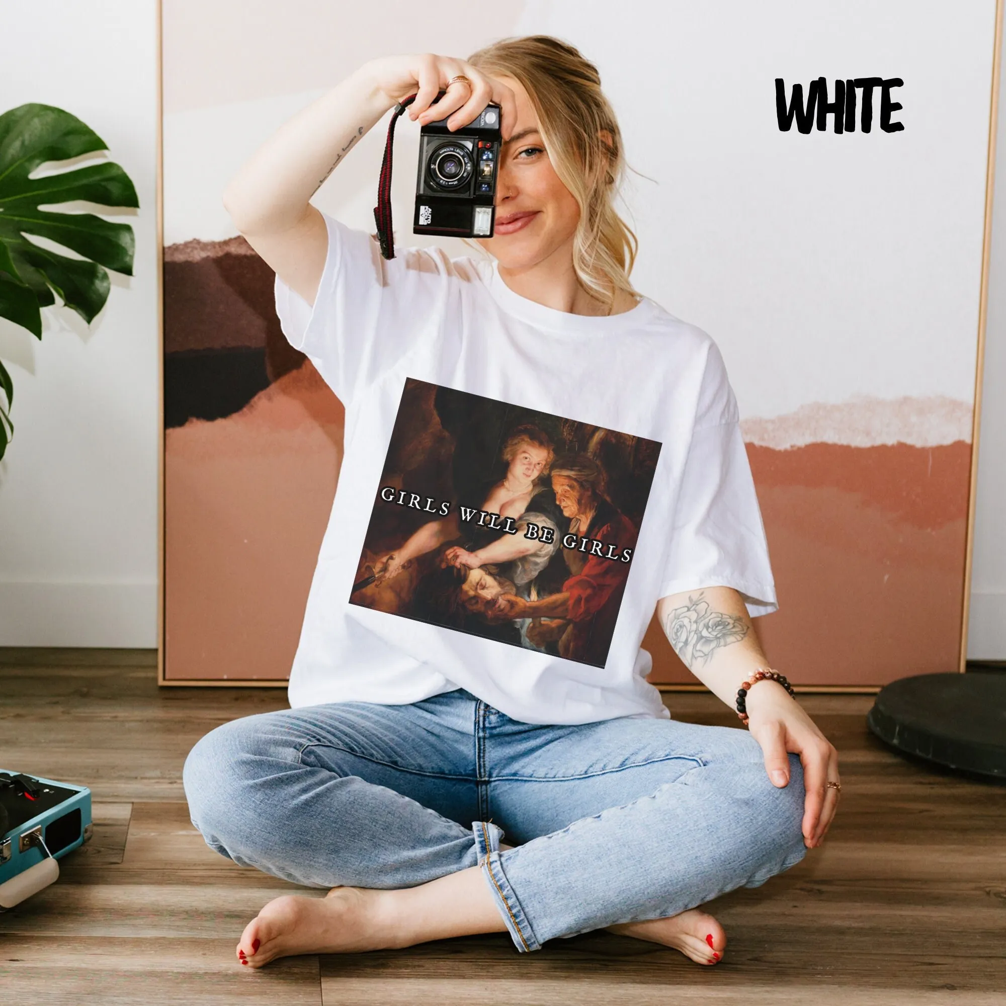 Футболка Девушки будут Джудит Холофенс Миссардист Злой Феминист Смешные