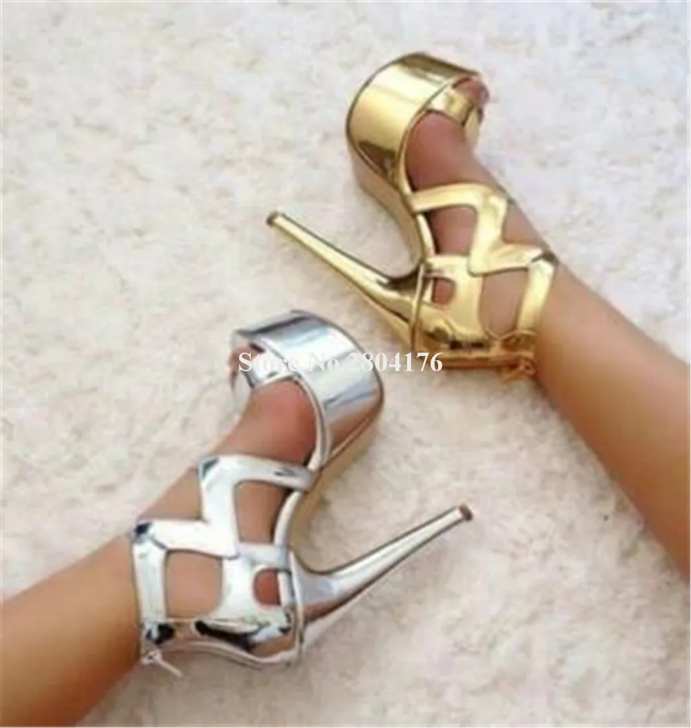 Новейшие женские сандалии на высокой платформе с крестом в клетке синие красные