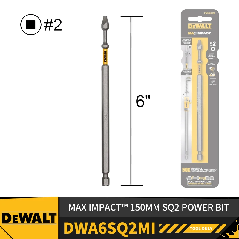 

DEWALT DWA6SQ2MI MAX IMPACT™150 мм SQ2 аксессуары для электроинструментов