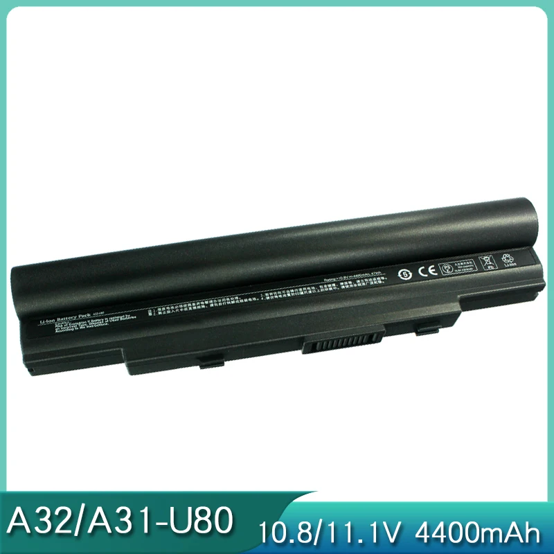 Новый аккумулятор для ноутбука A31-U80 A32-U80 A33-U50 ASUS U20 U20A U20A-B2 U50 U50A U50Vg U80 U80A U80A-RSTM U80V U81