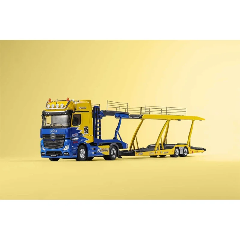 In Stock GCD Shadow Pro 1:64 Actros Double Deck Trailer Spoon Include FD2 Diecast Diorama Car Model Collection Miniature Toys