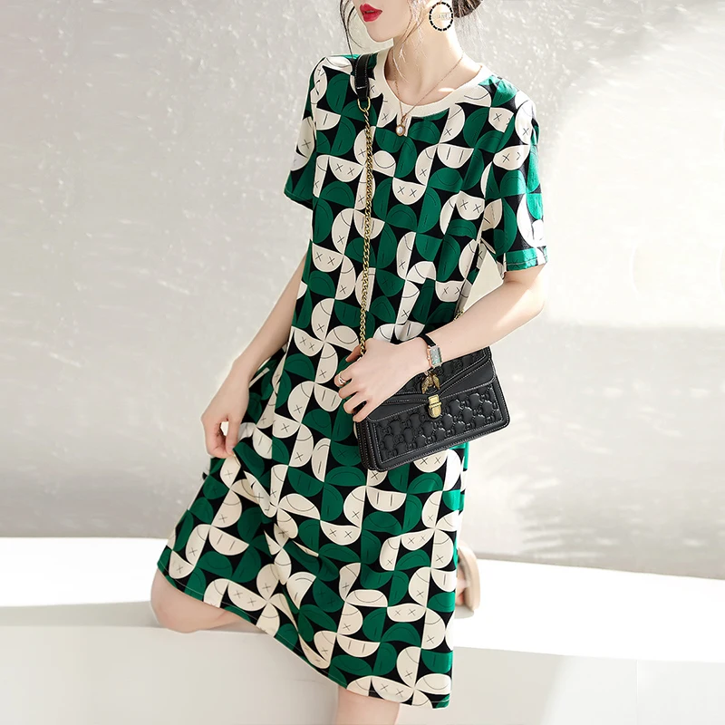 

Летняя Новинка модный тонкий круглый воротник Джокер свободного цвета комбинированный джокер