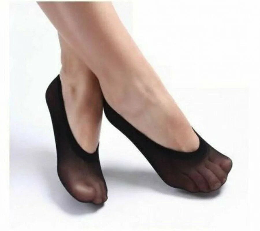 40PCS Non-slip Invisible Socks Slippers Seamless Ice Silk Ankle Boat Socks Summer Thin Solid Casual Breathable No Show Socks
