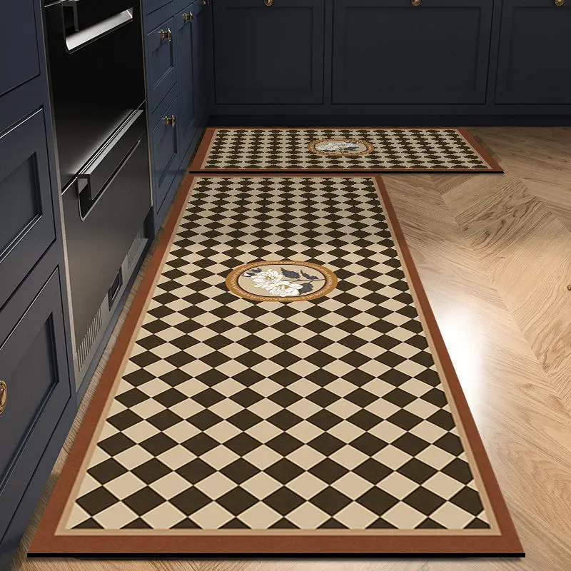 

Kitchen Rug Non-slip Floor Mat Absorb Oil Kitchen Absorbent Long Area Rug Bedroom Carpet Entrance Doormat Home Decor alfombra 러그