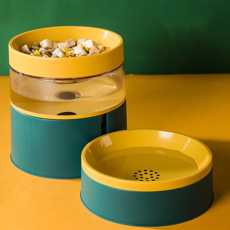 

Cat Bowl Cat Food Basin Cat Water Dispenser Automatic Water Storage Unplugged Non-slip Water Dispenser Anti-overturn