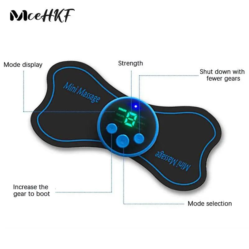 

Портативный многофункциональный массажный коврик, мини-массажер для спины и плеч