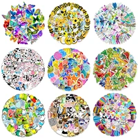 a variety of 50 animal cartoon graffiti stickers car mobile phone tablet kettle decoration waterproof stickers kawaii stickers