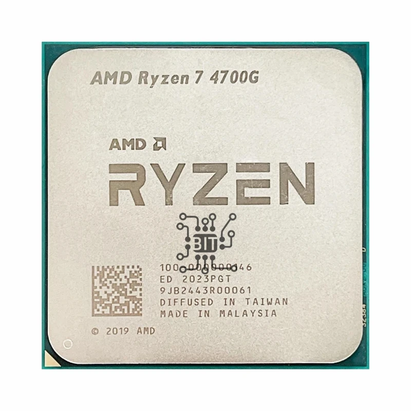 

AMD Ryzen 7 4700G R7 4700G 3.6 GHz Eight-Core Sixteen-Thread 65W CPU Processor L3=8M 100-000000146 Socket AM4