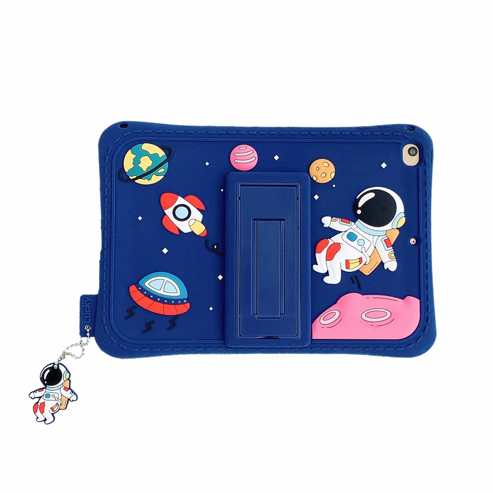 

Kids Silicon Tablet PC Case For Samsung Galaxy Tab A 8.0 SM-T290 A7 Lite SM-T500 T220 A8 10.5 SM-X200 X205 T510 P610 Stand Cover