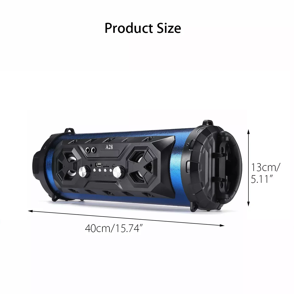 Colorful LED Light Portable bluetooth Speaker Powerful Wireless Outdoor Speaker Camping Party Subwoofer Surround Music Boombox enlarge