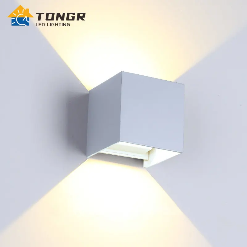 

Modern Square 6W 10W LED Indoor Wall Lamp Aluminum Sconce Home Lighting Bedroom Living Room Aisle Decorate Wall Light AC85-265V
