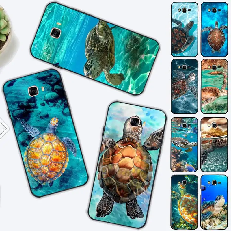 

Turtle Tortoise Phone Case for Samsung J 2 3 4 5 6 7 8 prime plus 2018 2017 2016 core
