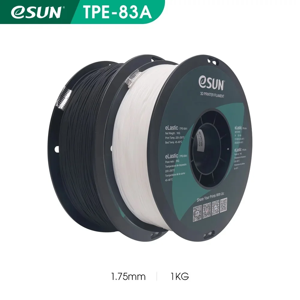 Материал для 3d-печати eSUN нить 1 75 А точность размеров +/-0 05 мм кг (2 2 фунта)