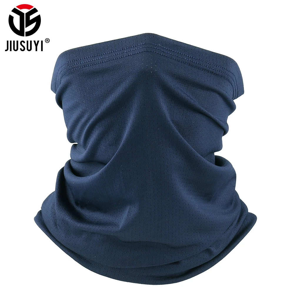 

Bike Face Mask Cycling Half Gaiter Neck Cover Sunscreen Breathable Sport Headwear Running Hiking Fishing Tube Scarf Men Bandanas