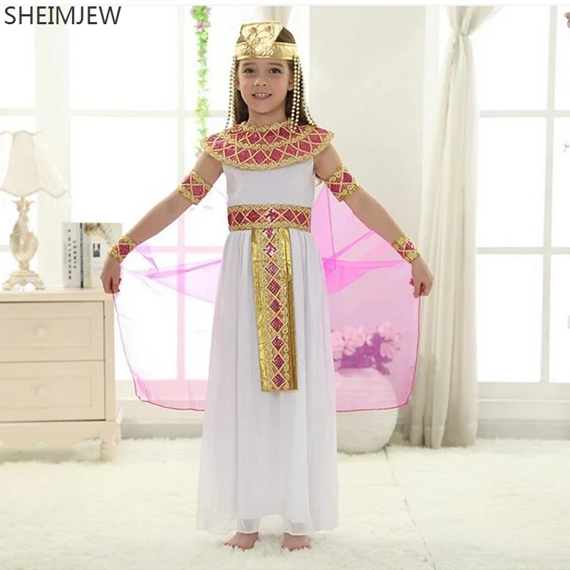 Хэллоуин Клеопатра косплей костюм древнеегипетское греческое платье принцессы