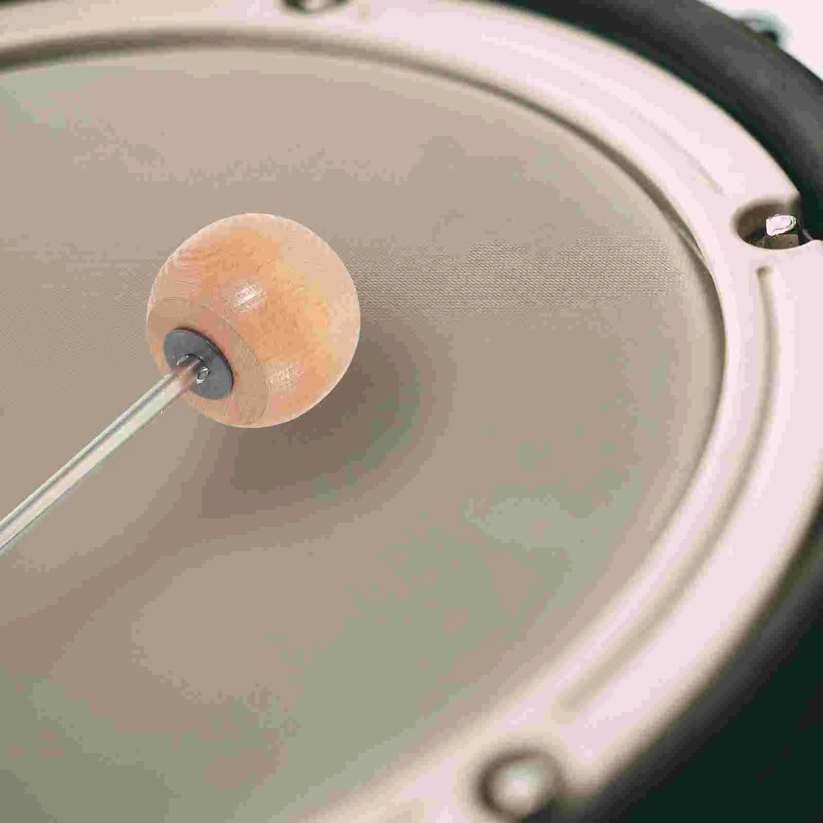 

Wood Bass Drum Beater Practical Drum Beater Drum Pedal Hammer Mallet Beater Percussion Instrument Accessory Replacement Beater