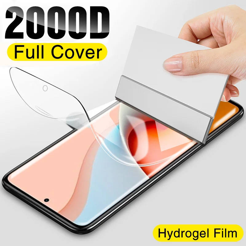 Гидрогелевая пленка для Xiaomi Redmi Note 9 Pro Max 8 7 8T 9C K30 K20 10X, защитка для экрана с полным покрытием для Redmi 8 9 7A 8A 9A Poco F2 X3