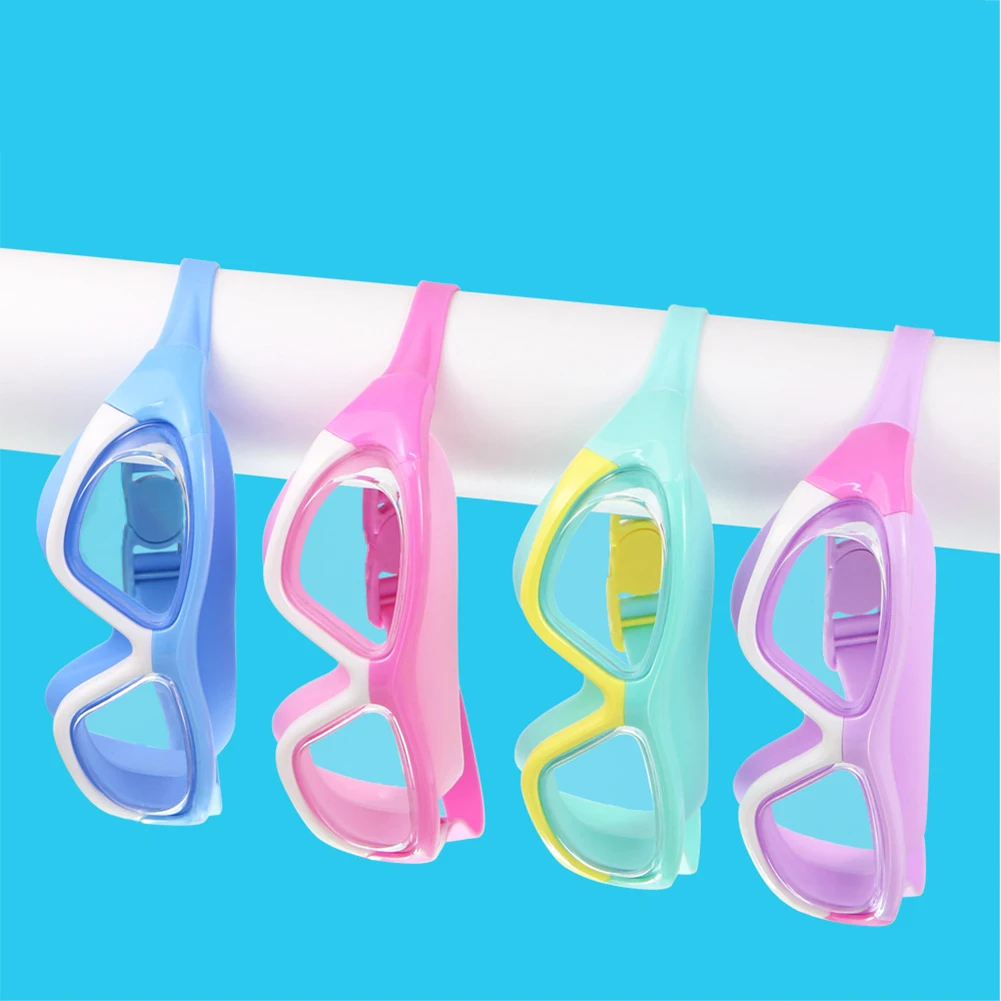 

Kids Anti-Fog Swimming Glasses Pool Swim Glasses For Children Boys Girls Swim Children Large Frame Diving Goggles HD Waterproof