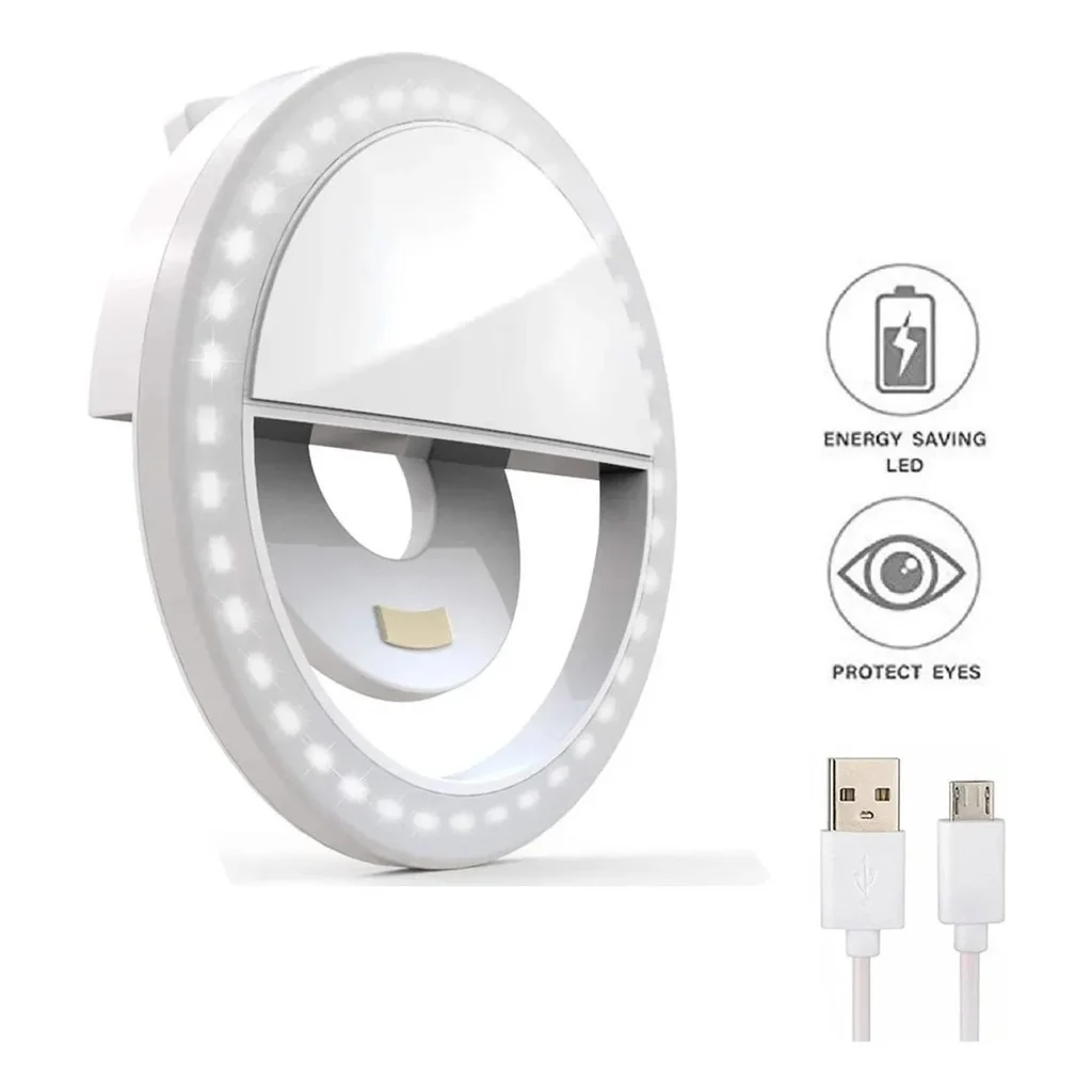

Anel De Led Luz Para Selfie Ring Light Flash Celular