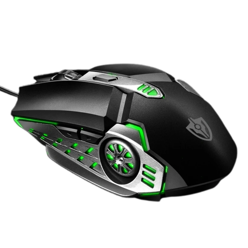 

Gaming Luminous Wired Mouse USB Corded Mouse Ergonomic Optical Mouse Notebook Right or Left Hand Use Gift for Boy Dropshipping