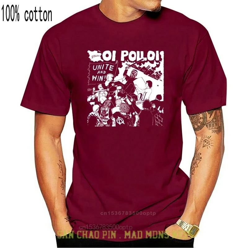 

Футболка OI POLLOI UNITE AND WIN PUNK UK HARDCORE 80S