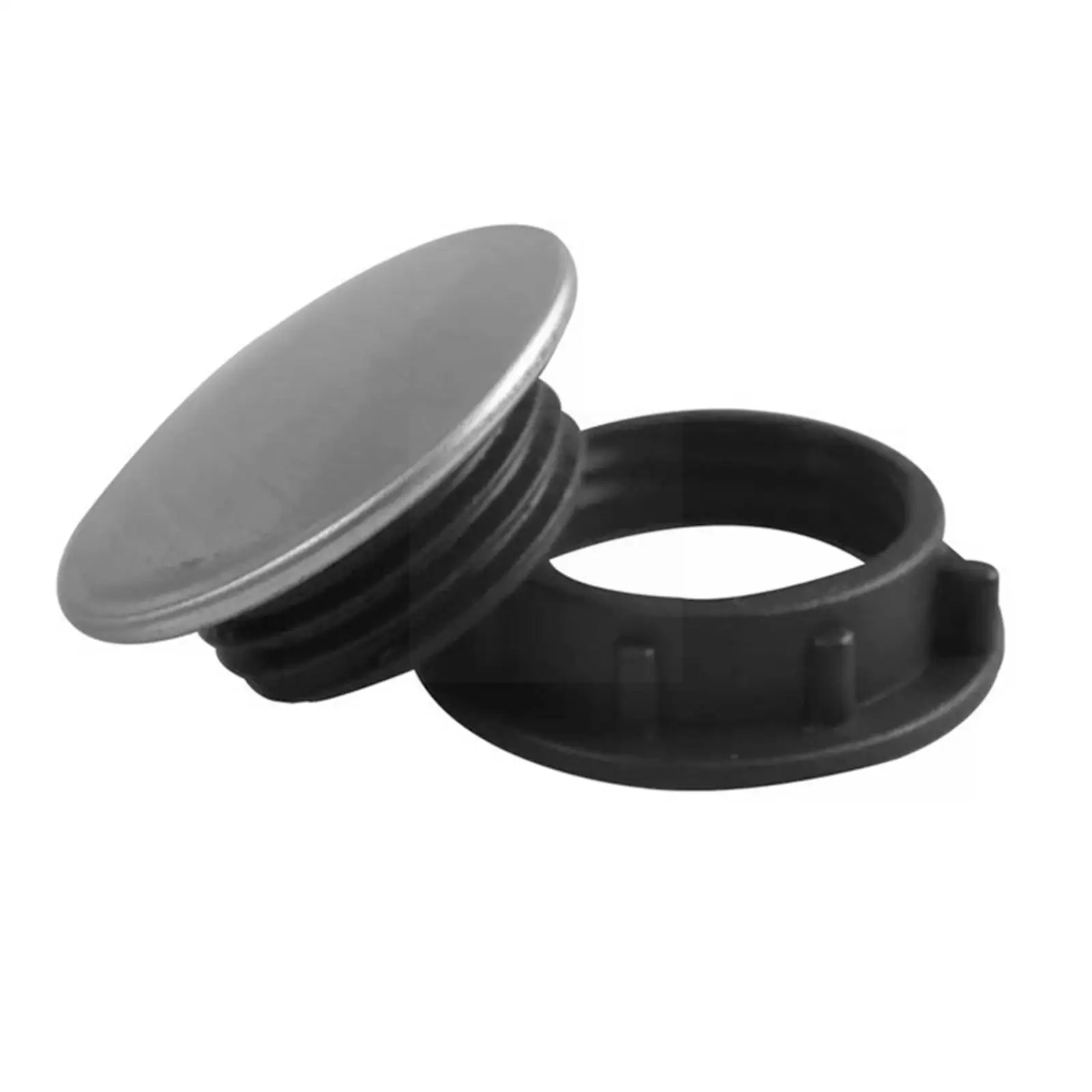 1Pcs Practical Faucet Hole Cover Steel Tap Hole Cover Kitchen Accessories Plug Washbasin Kitchen Sink L0C7