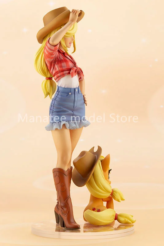 Фото Kotobukiya оригинальная MY LITTLE PONY Bishoujo Applejack 1/7 ПВХ фигурка аниме модель игрушки коллекция кукла подарок №4