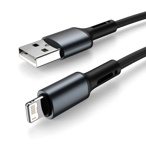USB кабель для быстрой зарядки для iPhone 13 12 11 Pro X Max 6 6s 7 8 Plus Apple iPad Origin Lead Мобильный телефон шнур для зарядки данных провод 3 м