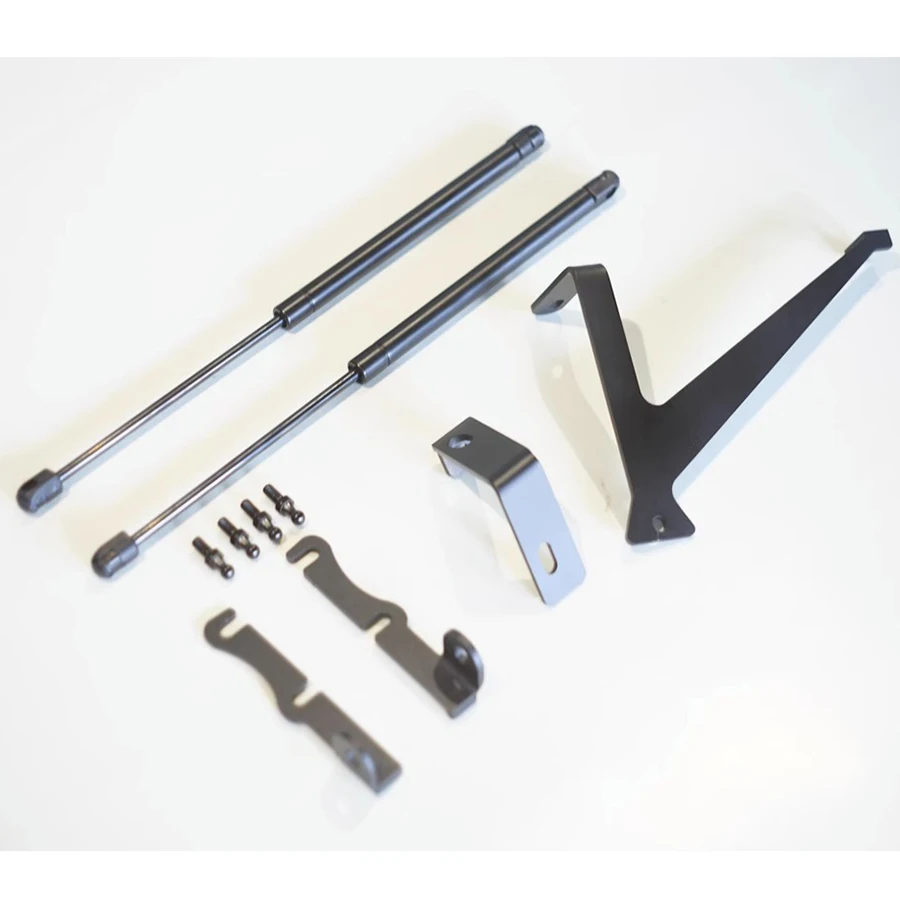 Кронштейн капота, совместимый с 97-04 Nissan Patrol Y60, демпфирующий кронштейн капота, опорная стержень капота, внешняя модификация