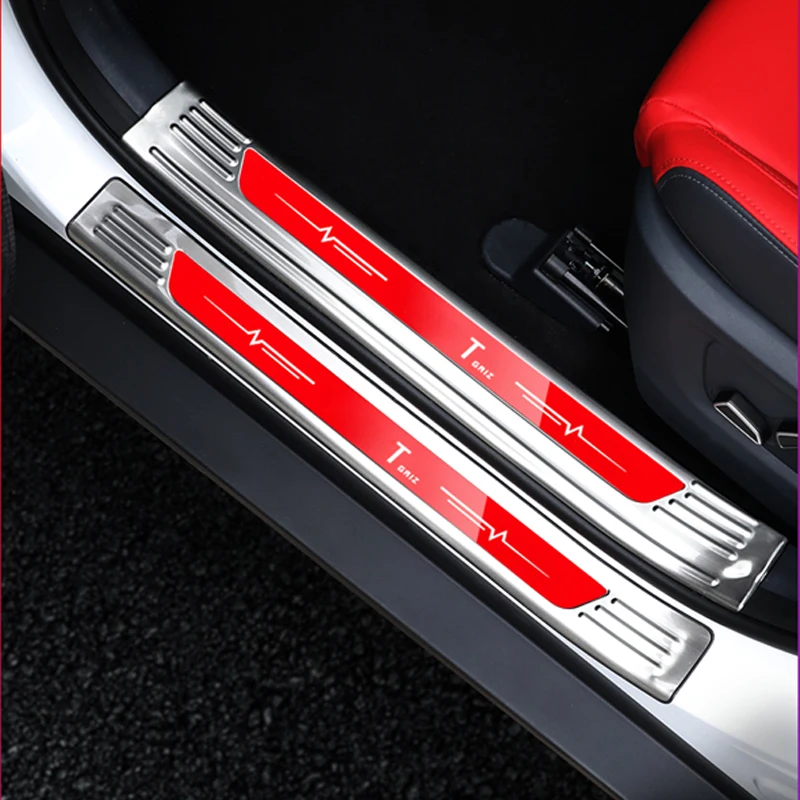 

8pcs for Changan Unit 2022 UNI-T Doorsill Strip Welcome Pedal Door Edge Guard Decorative Protection
