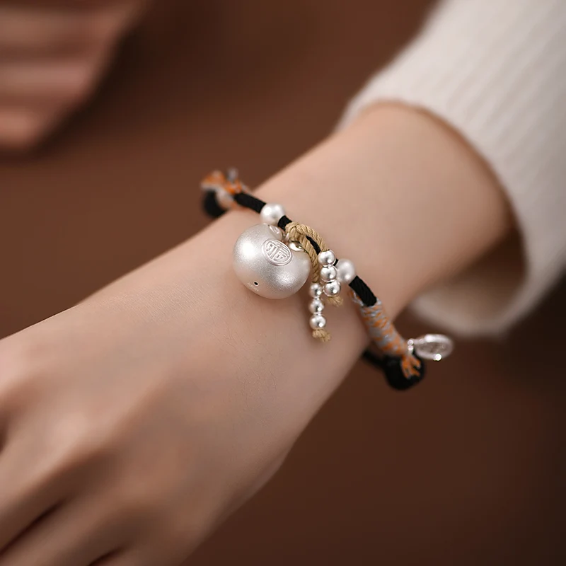 ZABRA 999 Стерлинговое Серебро с маленьким толстым фу парная версия 2024 бенмингниан