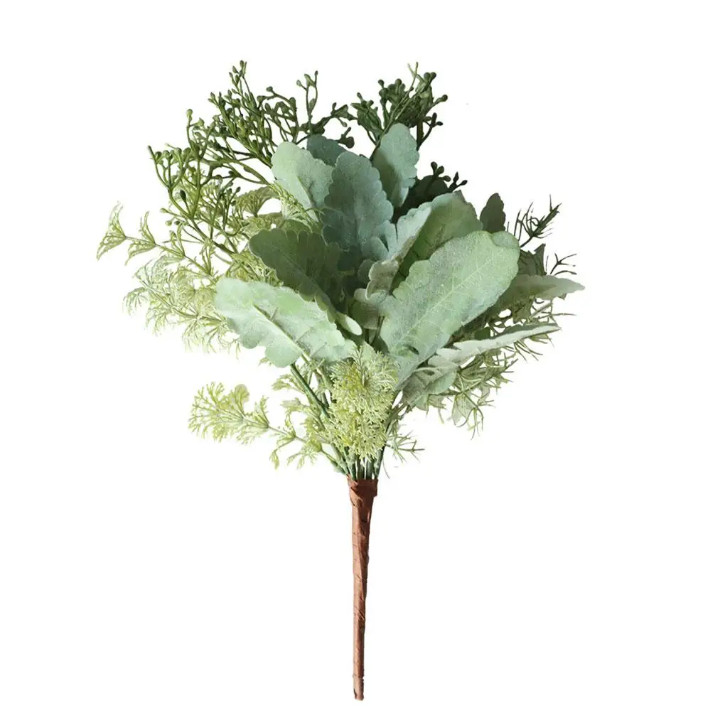 

Artificial Plant Leaf Simulation Leaves Decoration Wedding Home Plastic Fake Plant Ornament