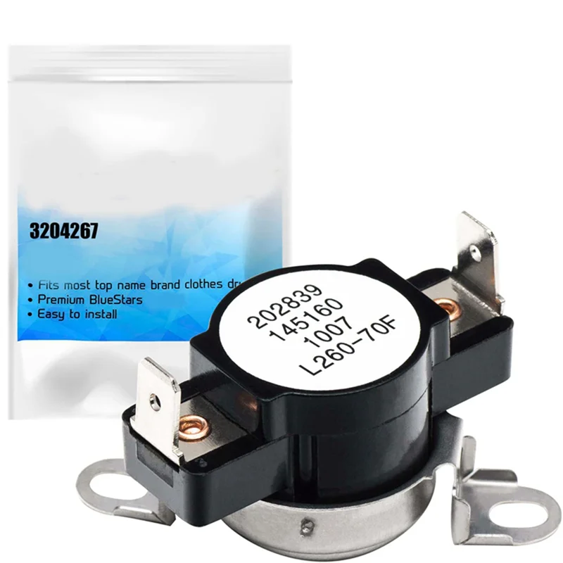 Запасная часть термостата для сушилки 3204267 Kenmore Electrolux-заменяет 508516 73204267 AP213147