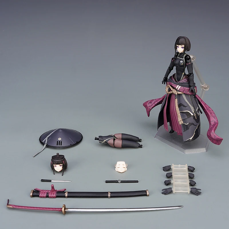 Max Factory Neco Falslander Ronin Figure #549 Collection Pvc Movable Doll Toys