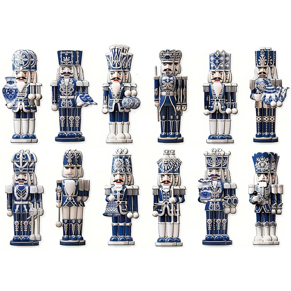 Рождественский Щелкунчик Деревянное Украшение Рождественской Елки Подвеска