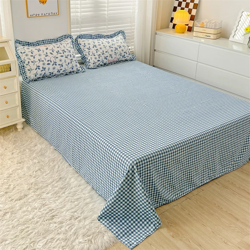  Простыня цельная летняя детская общежития одноместное одеяло из чистого