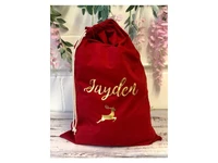 personalised santa sacks stockings for christmas kids gift bags christmas eve box idea custom xmas gift personalized bags