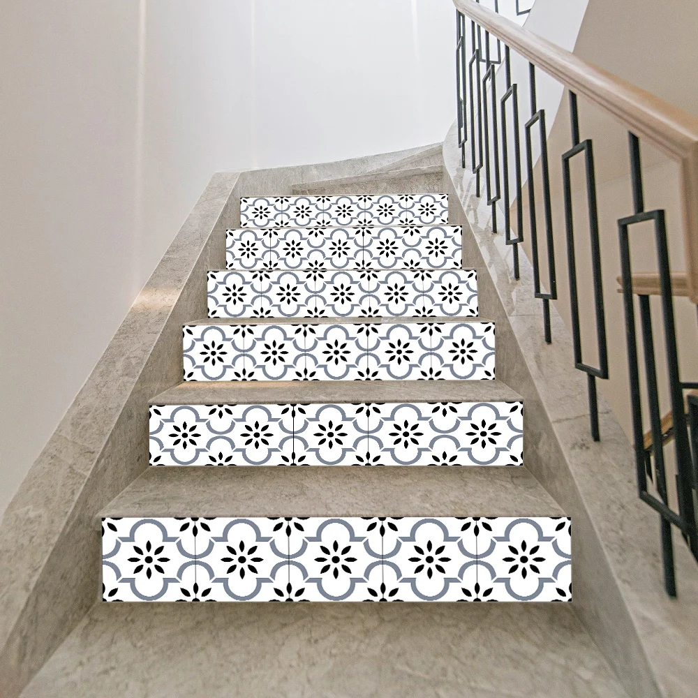 Стикер для лестницы в Европейском стиле 24 вида украшение настенная наклейка