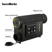 laserworks lrnv009 waterproof 6x32mm hunting laser rangefinder 500m infrared night vision rangefinder