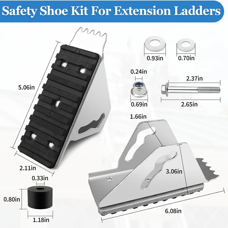 Комплект башмаков 26-2 детали удлинительной лестницы удлинительные ножки