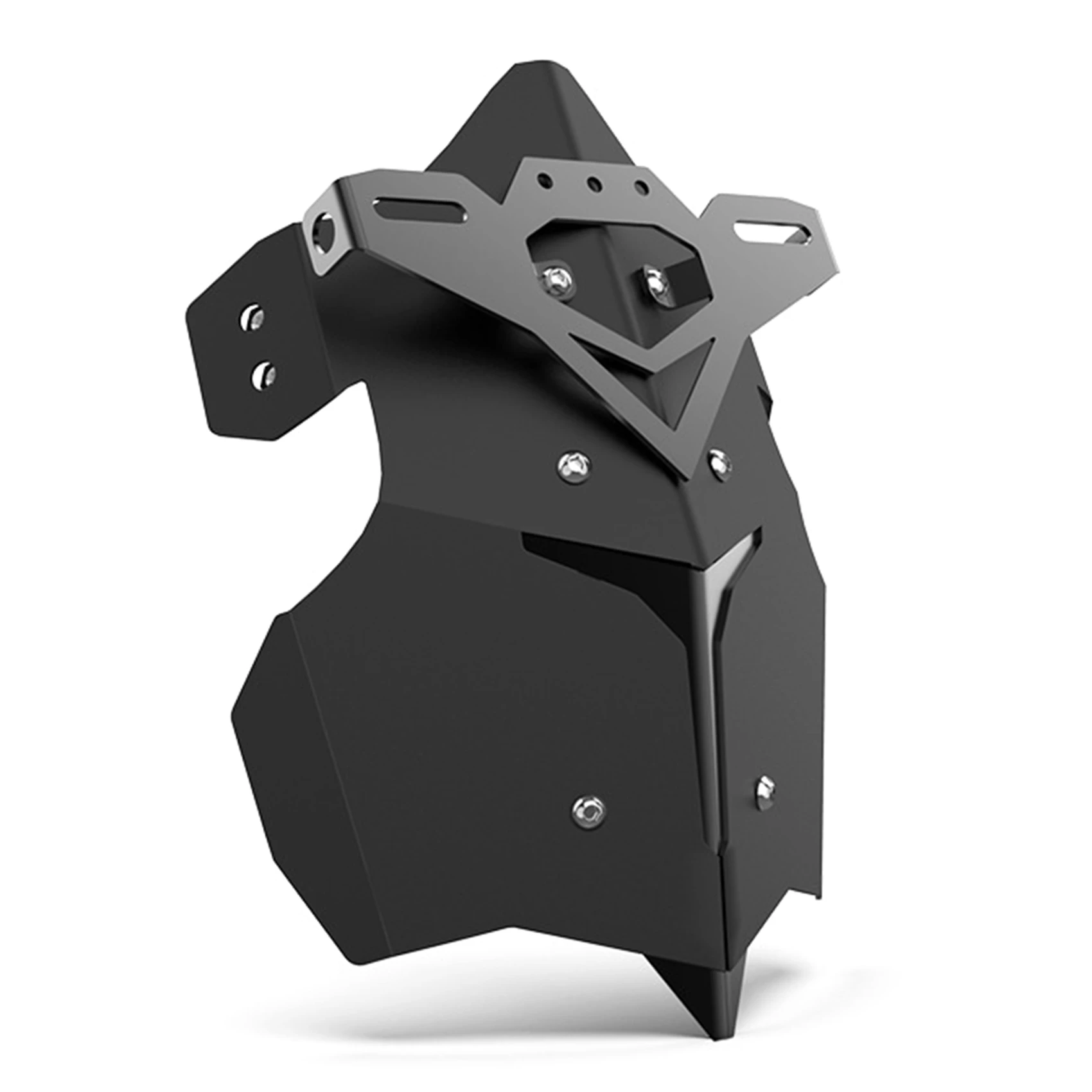 

Motorcycle Rear Fender Wheel Cover with Bracket Splash Guard for Honda Grom MSX125 Motorbike Black