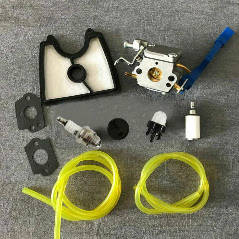 

Carburetor With Gasket Fuel Line Air Filter For Husqvarna 125BV 125B 125BX Carb Carburetor Kit Engine Accessories