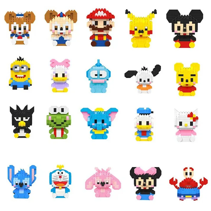 Mingchuang Youpin Sanrio строительные блоки игрушки мультфильм аниме персонаж Кэти Кот