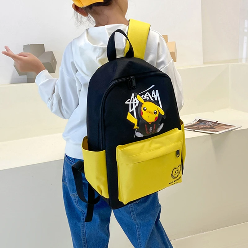 "Модный школьный ранец с мультипликационным рисунком, нейлоновый рюкзак для подростков, вместительный рюкзак для детей, девочек, Женская до..."