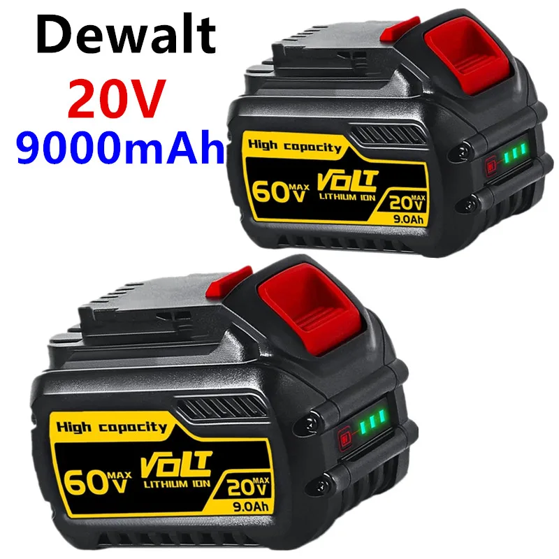 

9000mAh Dewalt FlexVolt 120V 60V 20V Batterie Ersatz Batterie Werkzeuge Dewalt Bohrmaschine Batterie DCB606 DCB612 DCB609 DCB200