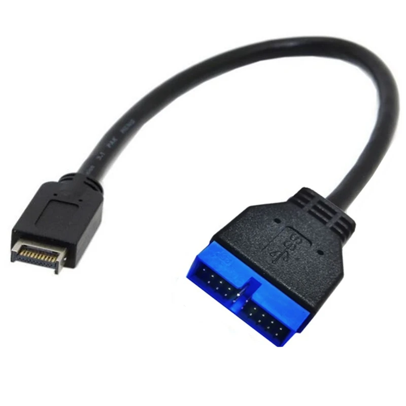 30 см новая акция-USB 3 1 передняя панель разъем для USB 0 20-контактный Удлинительный